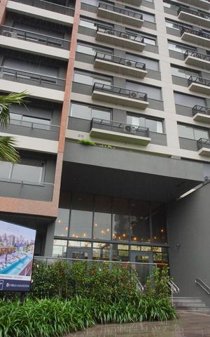 Studio à venda com 41m², 1 quarto e 1 vagaFachada e Portaria