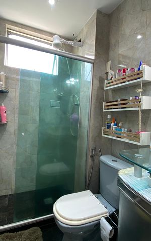 Apartamento à venda com 60m², 2 quartos e 1 vagaBanheiro