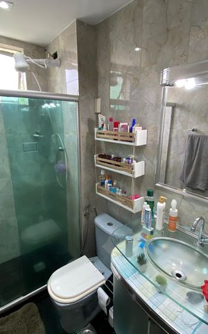 Apartamento à venda com 60m², 2 quartos e 1 vagaBanheiro