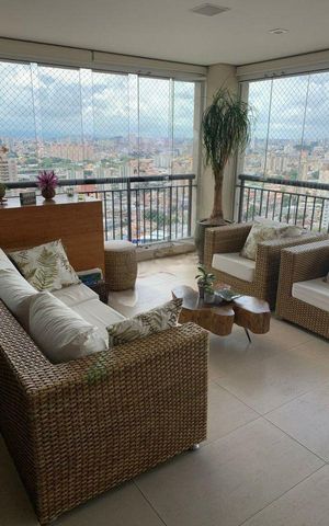 Apartamento à venda com 182m², 3 quartos e 4 vagas