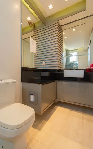 Apartamento à venda com 158m², 2 quartos e 3 vagasBanheiro Suíte 1