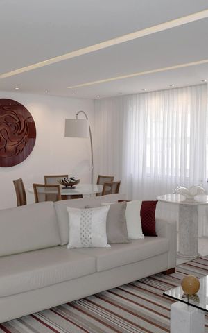 Apartamento à venda com 157m², 2 quartos e 2 vagasSala de estar