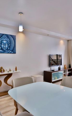 Apartamento à venda com 92m², 3 quartos e 2 vagas Apartamento à venda com 92m², 3 quartos e 2 vagasSala de Jantar