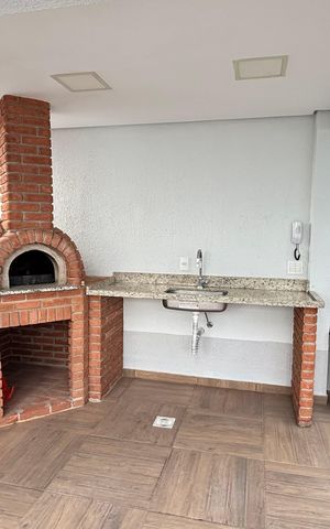 Apartamento à venda com 64m², 2 quartos e 2 vagasÁrea comum - Churrasqueira