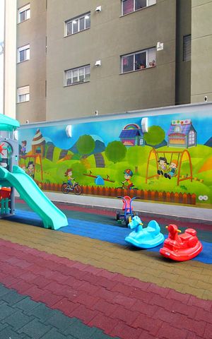 Apartamento à venda com 65m², 2 quartos e 2 vagasÁrea comum - Playground