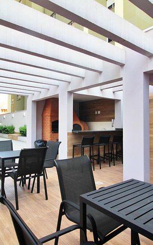 Apartamento à venda com 65m², 2 quartos e 2 vagasÁrea comum - Churrasqueira