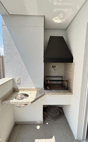 Apartamento à venda com 64m², 2 quartos e 2 vagas Apartamento à venda com 64m², 2 quartos e 2 vagasSala - Sala de Jantar Varanda