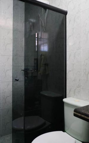 Casa de condomínio à venda com 70m², 2 quartos e 1 vagaBanheiro 1