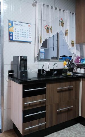 Casa de condomínio à venda com 70m², 2 quartos e 1 vagaCozinha