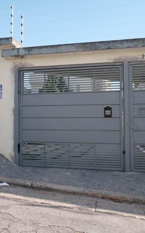Casa de condomínio à venda com 70m², 2 quartos e 1 vagaFachada 