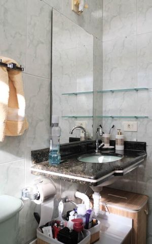 Casa de condomínio à venda com 70m², 2 quartos e 1 vagaBanheiro 2