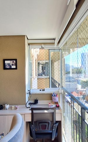 Apartamento à venda com 71m², 3 quartos e 1 vaga Apartamento à venda com 71m², 3 quartos e 1 vagaVaranda