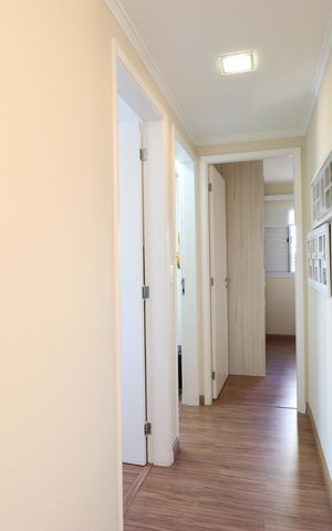 Apartamento à venda com 71m², 3 quartos e 1 vagaCorredor
