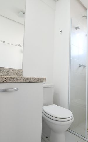 Apartamento à venda com 51m², 1 quarto e 1 vagaBanheiro