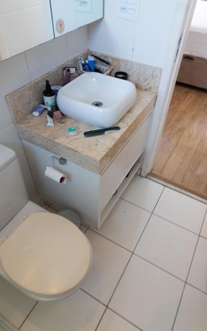 Casa de condomínio à venda com 90m², 3 quartos e 2 vagas Casa de condomínio à venda com 90m², 3 quartos e 2 vagasBANHEIRO DA SUITE