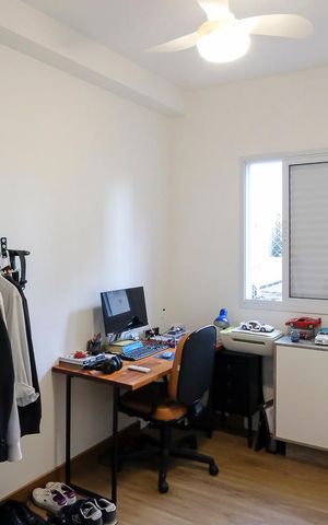 Apartamento à venda com 77m², 3 quartos e 2 vagasQuarto