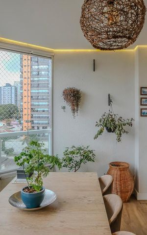 Apartamento à venda com 77m², 3 quartos e 2 vagasVaranda cozinha/Área de serviço