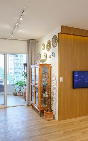 Apartamento à venda com 77m², 3 quartos e 2 vagasSala