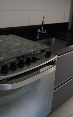 Apartamento à venda com 55m², 2 quartos e 1 vagaCozinha 