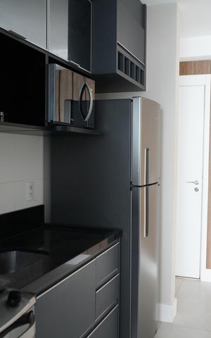 Apartamento à venda com 55m², 2 quartos e 1 vagaCozinha 