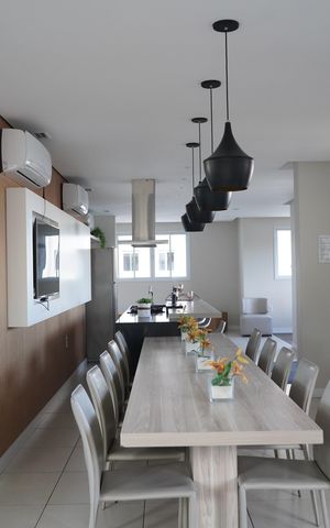 Apartamento à venda com 55m², 2 quartos e 1 vagaÁrea comum