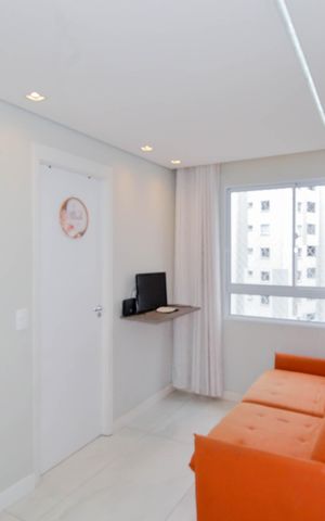 Apartamento para alugar com 37m², 2 quartos e sem vagaSala