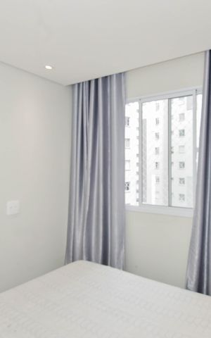 Apartamento para alugar com 37m², 2 quartos e sem vagaQuarto 2