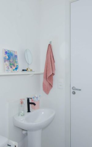 Apartamento para alugar com 37m², 2 quartos e sem vagaBanheiro