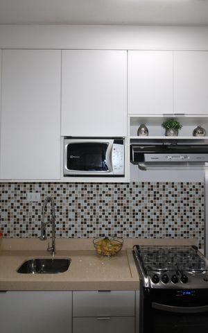 Apartamento à venda com 60m², 2 quartos e sem vagaCozinha