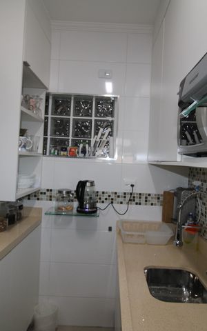 Apartamento à venda com 60m², 2 quartos e sem vagaCozinha