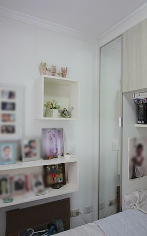 Apartamento à venda com 84m², 2 quartos e 2 vagasQuarto 2