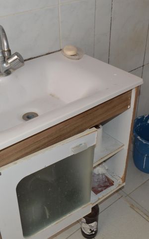 Studio à venda com 41m², 1 quarto e sem vagaBanheiro