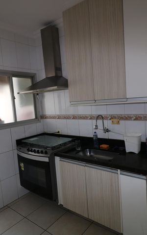 Apartamento para alugar com 108m², 2 quartos e 1 vagaCozinha 