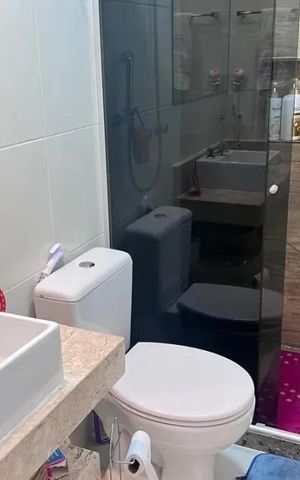 Apartamento à venda com 111m², 3 quartos e 2 vagas Apartamento à venda com 111m², 3 quartos e 2 vagasBanheiro
