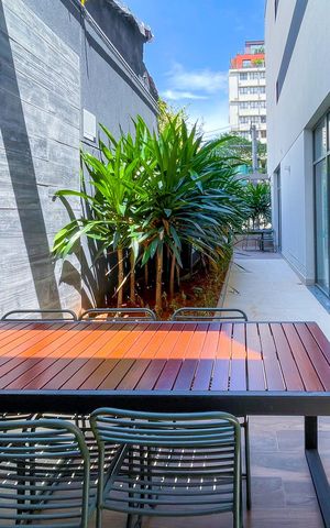 Studio à venda com 26m², 1 quarto e sem vaga Studio à venda com 26m², 1 quarto e sem vagaÁrea comum - Churrasqueira