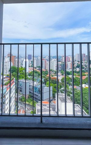 Studio à venda com 26m², 1 quarto e sem vaga Studio à venda com 26m², 1 quarto e sem vagaVaranda