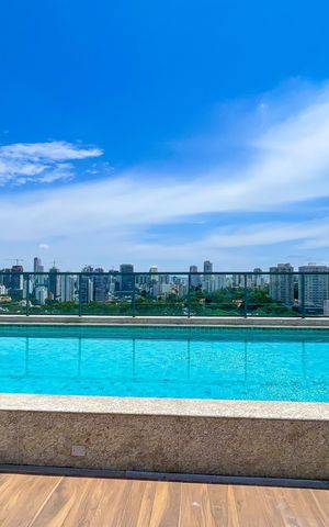 Studio à venda com 26m², 1 quarto e sem vaga Studio à venda com 26m², 1 quarto e sem vagaÁrea comum - Piscina