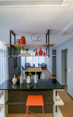 Studio à venda com 26m², 1 quarto e sem vaga Studio à venda com 26m², 1 quarto e sem vagaÁrea comum - Salão de festas