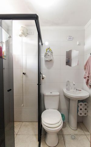 Apartamento para alugar com 41m², 2 quartos e sem vaga Apartamento para alugar com 41m², 2 quartos e sem vagaBanheiro