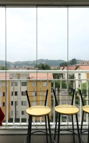 Apartamento à venda com 60m², 3 quartos e 1 vagaVaranda