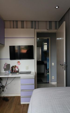 Apartamento à venda com 60m², 3 quartos e 1 vagaQuarto 1