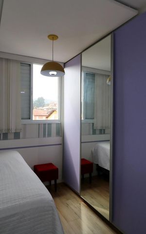 Apartamento à venda com 60m², 3 quartos e 1 vagaQuarto 1