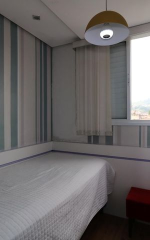 Apartamento à venda com 60m², 3 quartos e 1 vagaQuarto 1