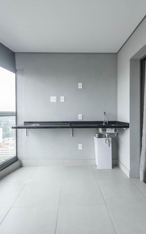 Studio para alugar com 32m², 1 quarto e 1 vagaVaranda