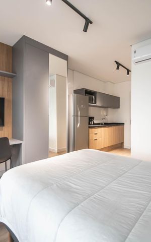 Studio para alugar com 32m², 1 quarto e 1 vagaStudio