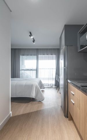 Studio para alugar com 32m², 1 quarto e 1 vagaCozinha