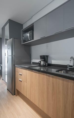 Studio para alugar com 32m², 1 quarto e 1 vagaCozinha