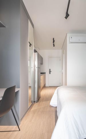 Studio para alugar com 32m², 1 quarto e 1 vagaStudio