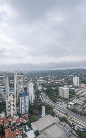 Studio para alugar com 32m², 1 quarto e 1 vagaVaranda - Vista