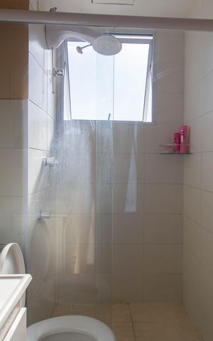 Apartamento à venda com 45m², 2 quartos e 1 vaga Apartamento à venda com 45m², 2 quartos e 1 vagaBanheiro